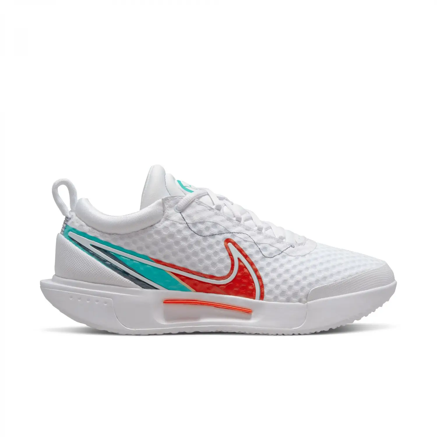 Nike Court Zoom Pro Sert Kort Beyaz Kadın Tenis Ayakkabısı  -DH0990-136