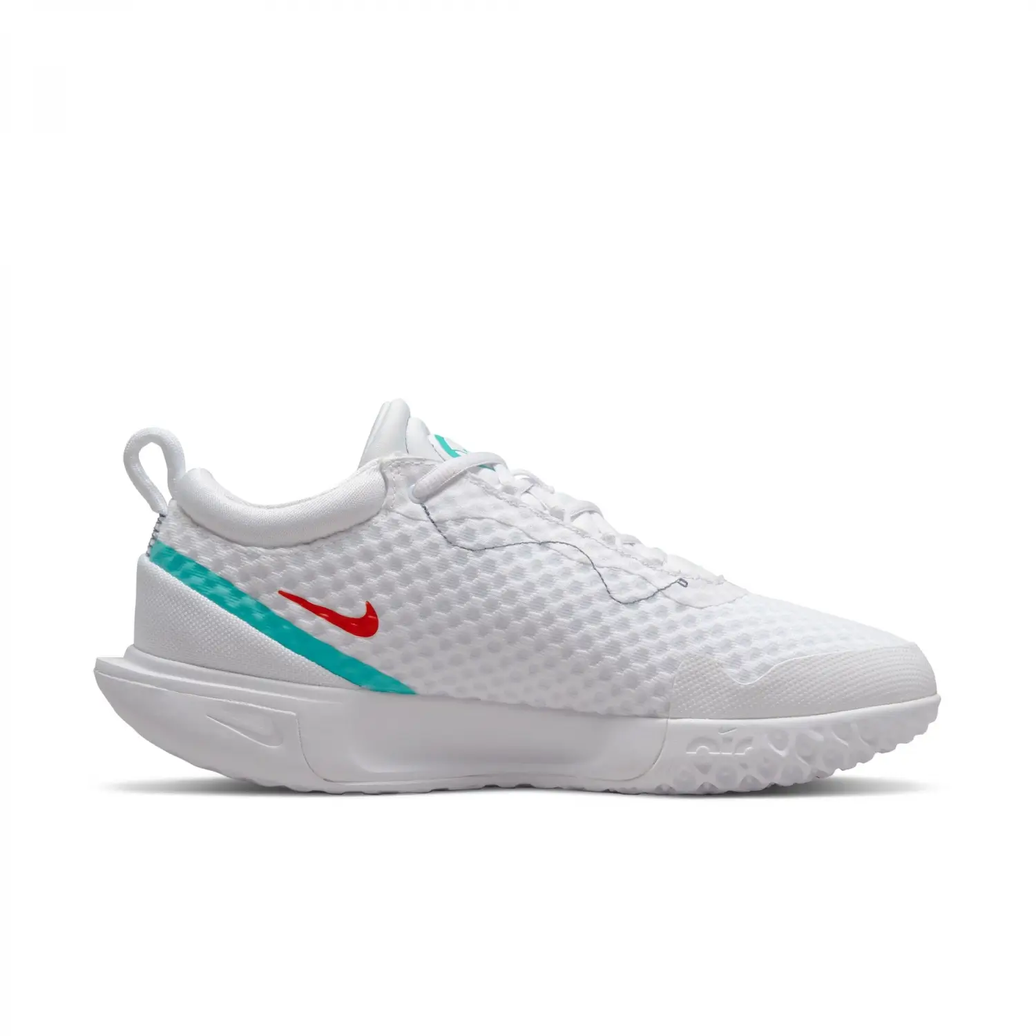 Nike Court Zoom Pro Sert Kort Beyaz Kadın Tenis Ayakkabısı  -DH0990-136