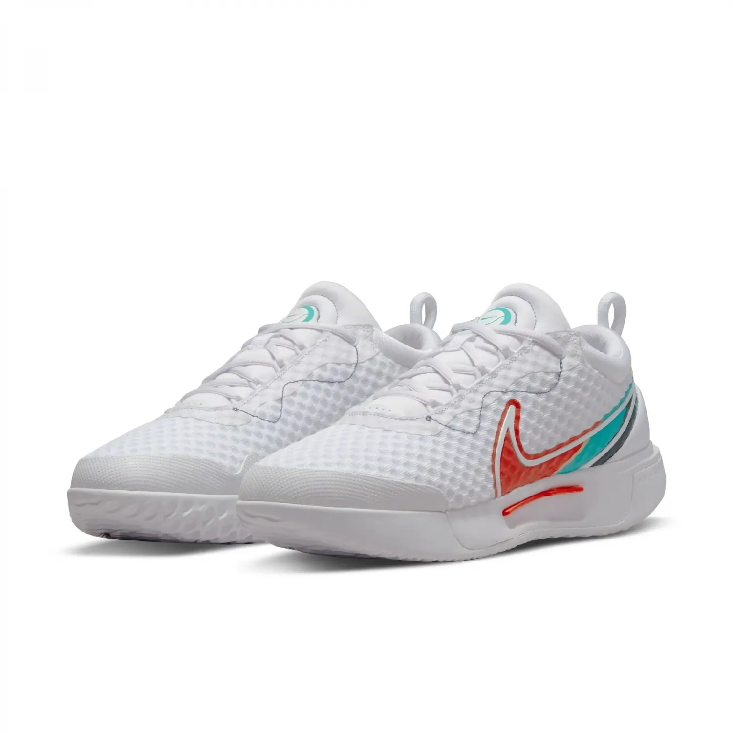 Nike Court Zoom Pro Sert Kort Beyaz Kadın Tenis Ayakkabısı  -DH0990-136