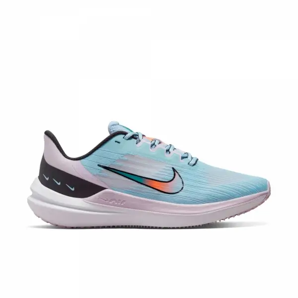 Nike Air Winflo 9 Road Running Mavi Kadın Koşu Ayakkabısı  -DD8686-500