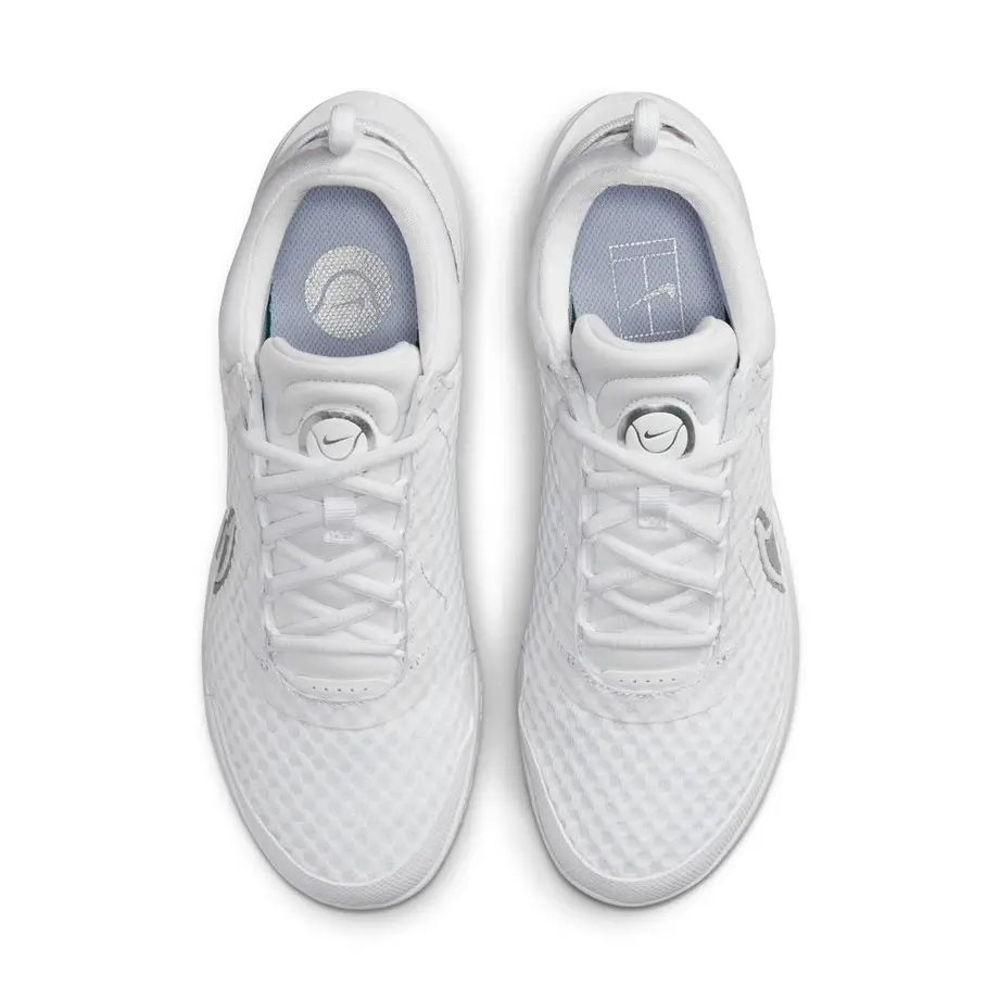 NIKECourt Zoom Pro Hard Court Beyaz Kadın Tenis Ayakkabısı  -DH0990-101