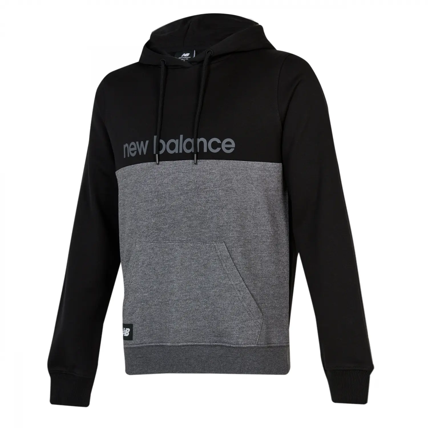 New Balance Lifestyle Siyah Unisex Kapüşonlu Sweatshirt - UNH3212-BK