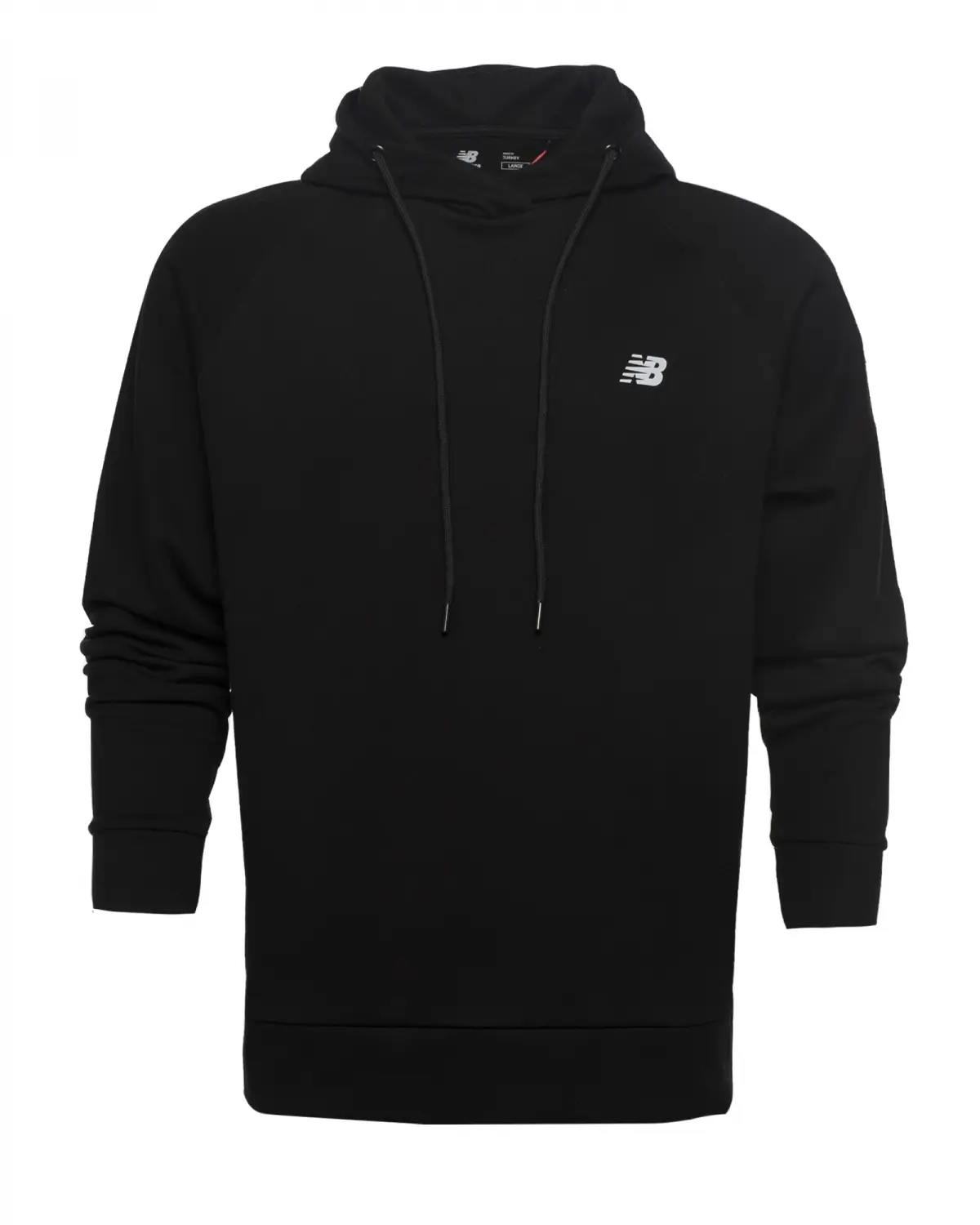 New Balance Lifestyle Siyah Erkek Kapüşonlu Sweatshirt - MNH3223-BK