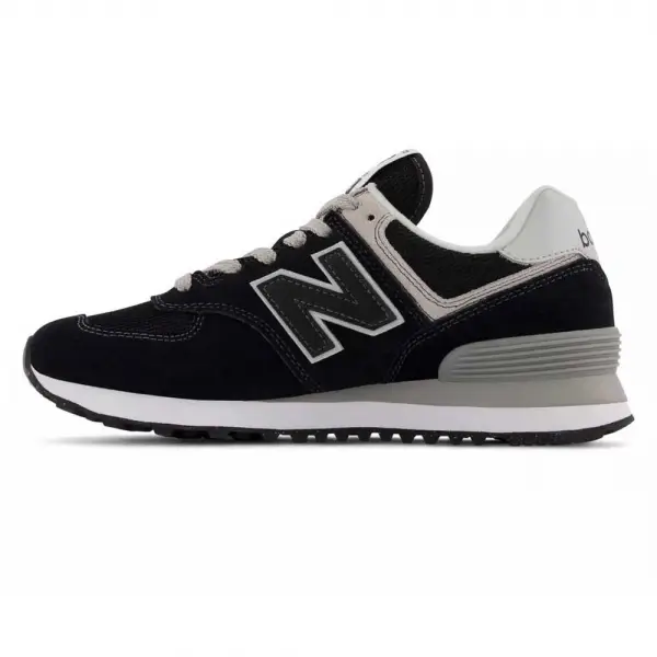 New Balance 574 Siyah Kadın Günlük Ayakkabı - WL574EVB