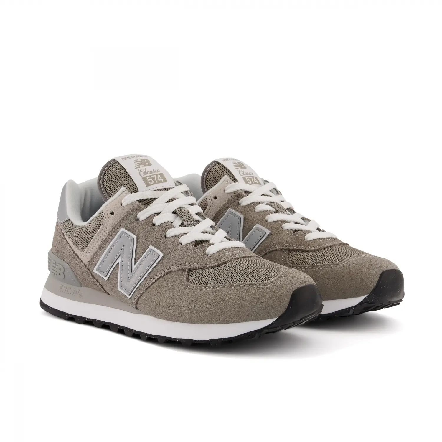 New Balance 574 Gri Kadın Günlük Ayakkabı - WL574EVG