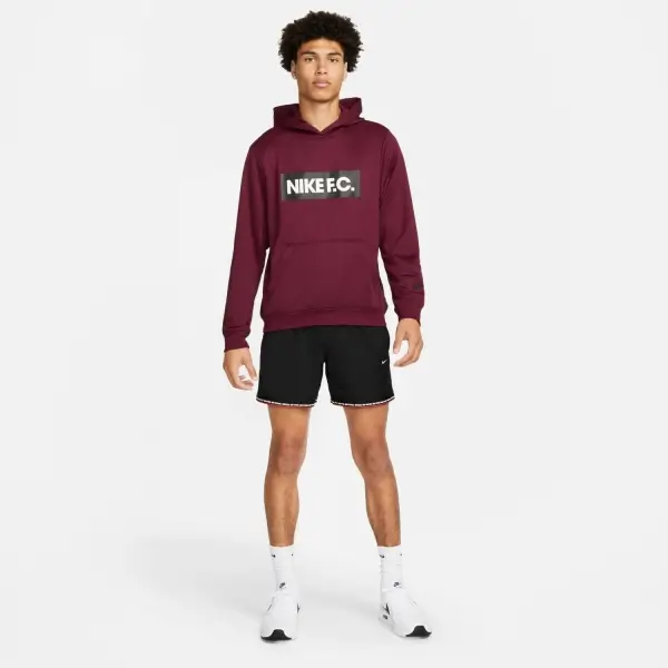 Nike F.C. Libero Bordo Erkek Kapüşonlu Sweatshirt DC9075-638