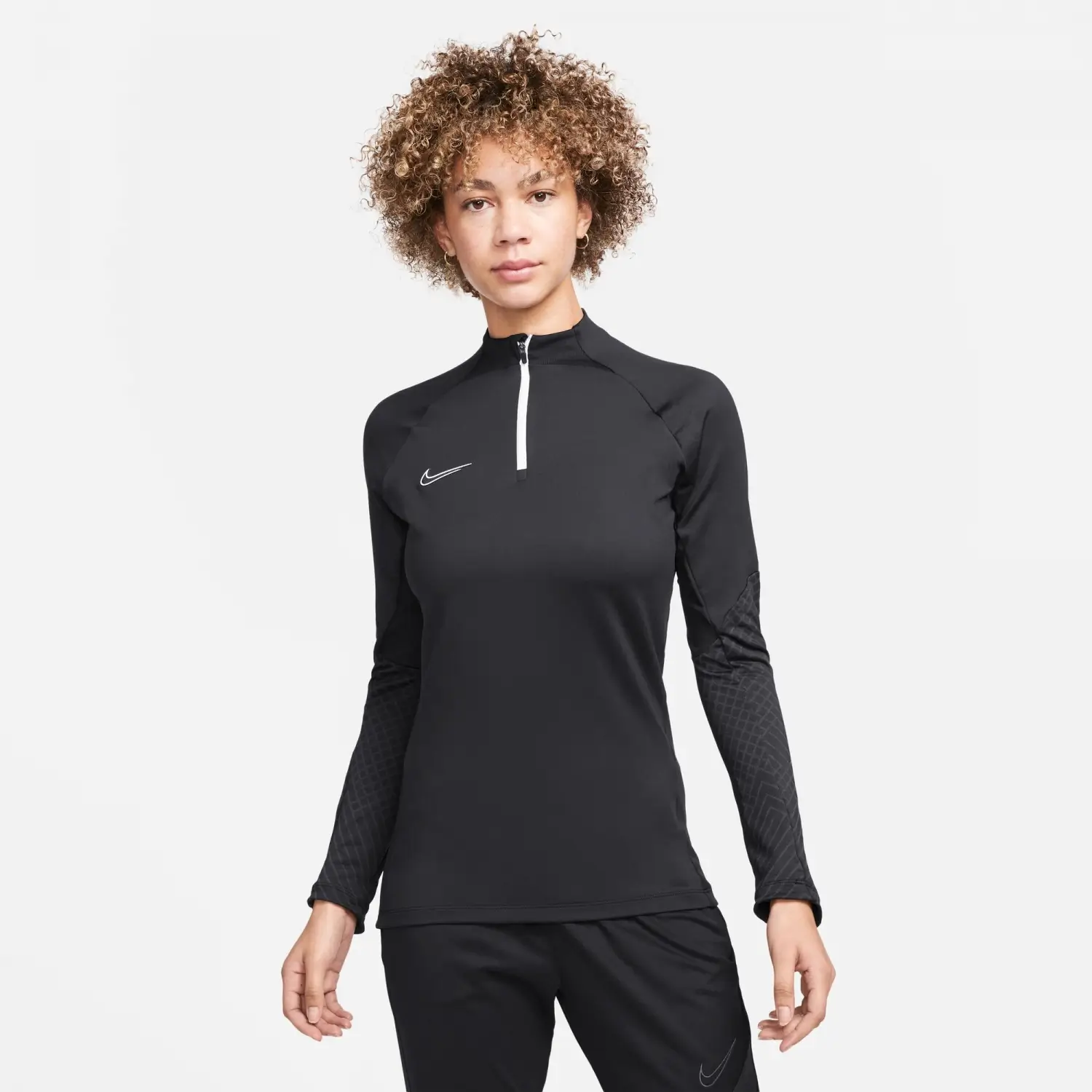 Nike Dri-FIT Strike Drill Siyah Kadın Antrenman Üstü DH9151-010