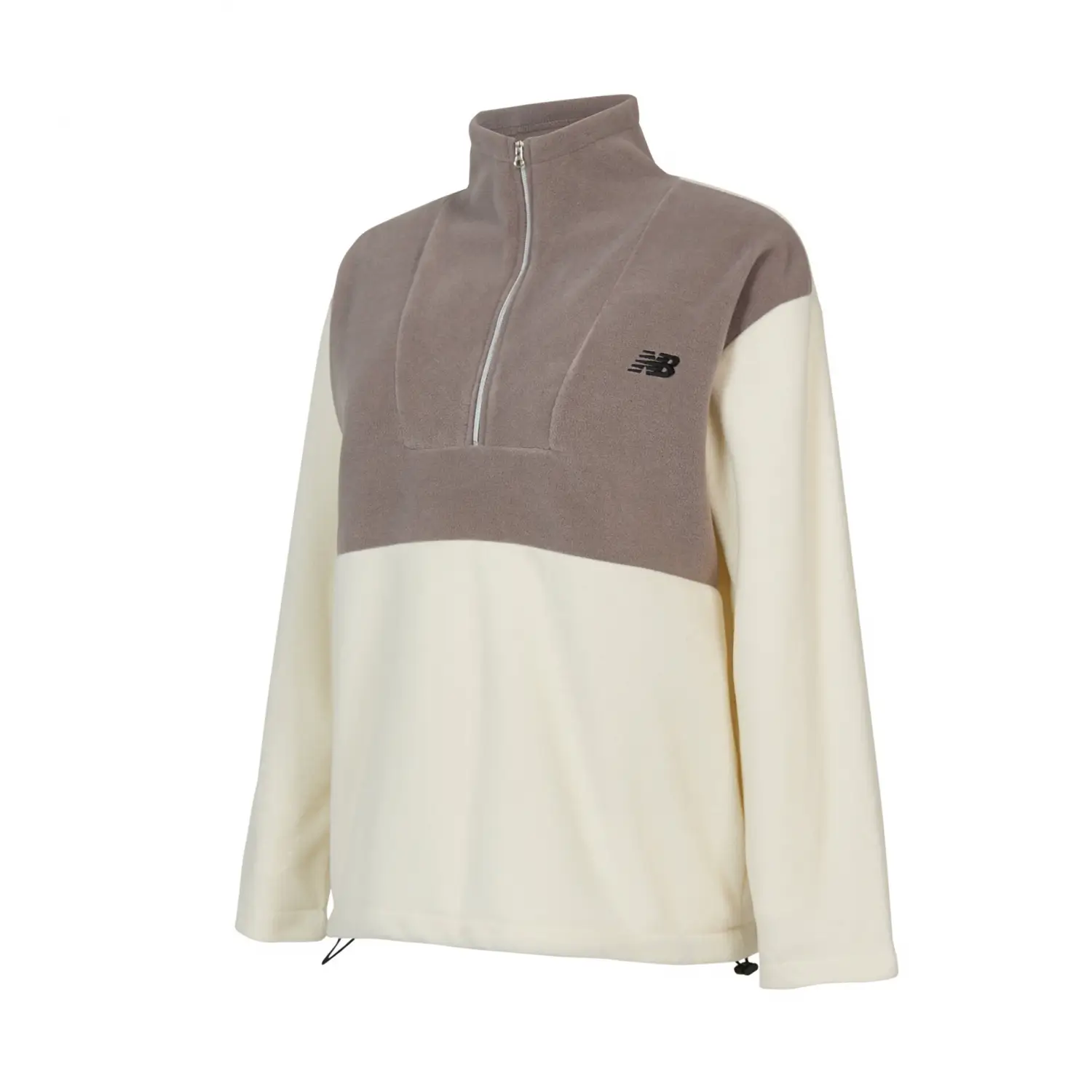 New Balance Lifestyle Bej Kadın Kapüşonlu Sweatshirt WNH3207-TWF