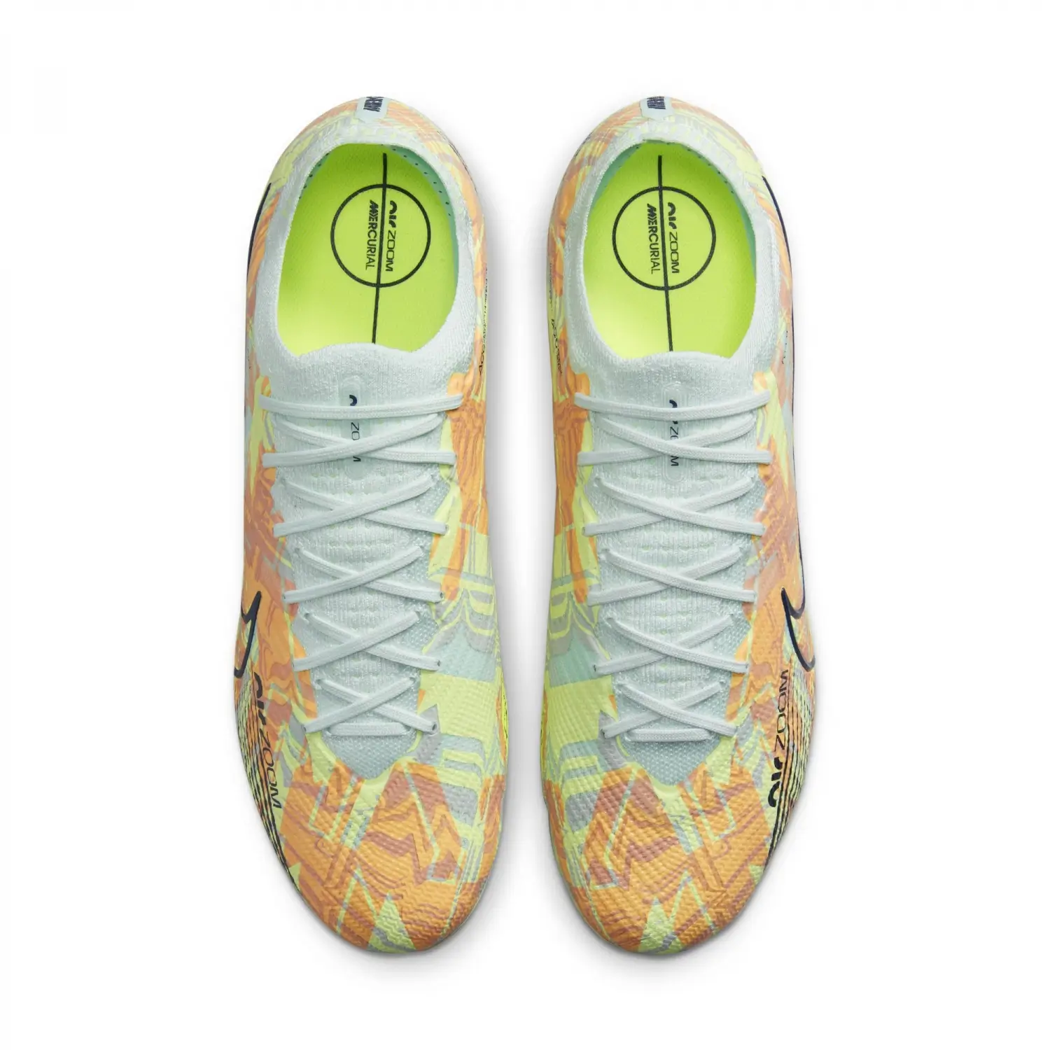 NIKE Zoom Mercurial Vapor 15 Elite FG Yeşil Erkek Krampon DJ4978-343