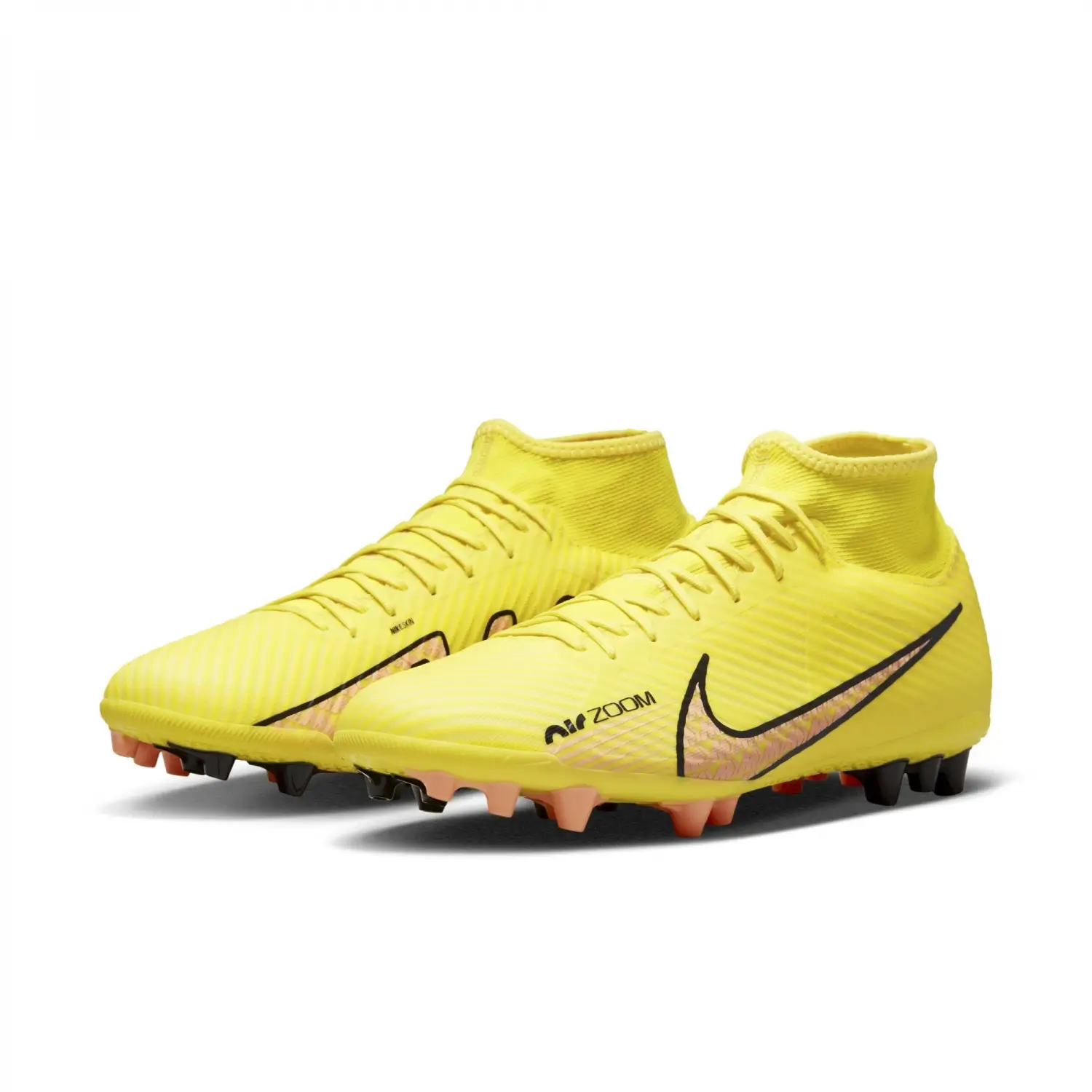 NIKE Zoom Mercurial Superfly 9 Academy AG Sarı Erkek Krampon DJ5622-780