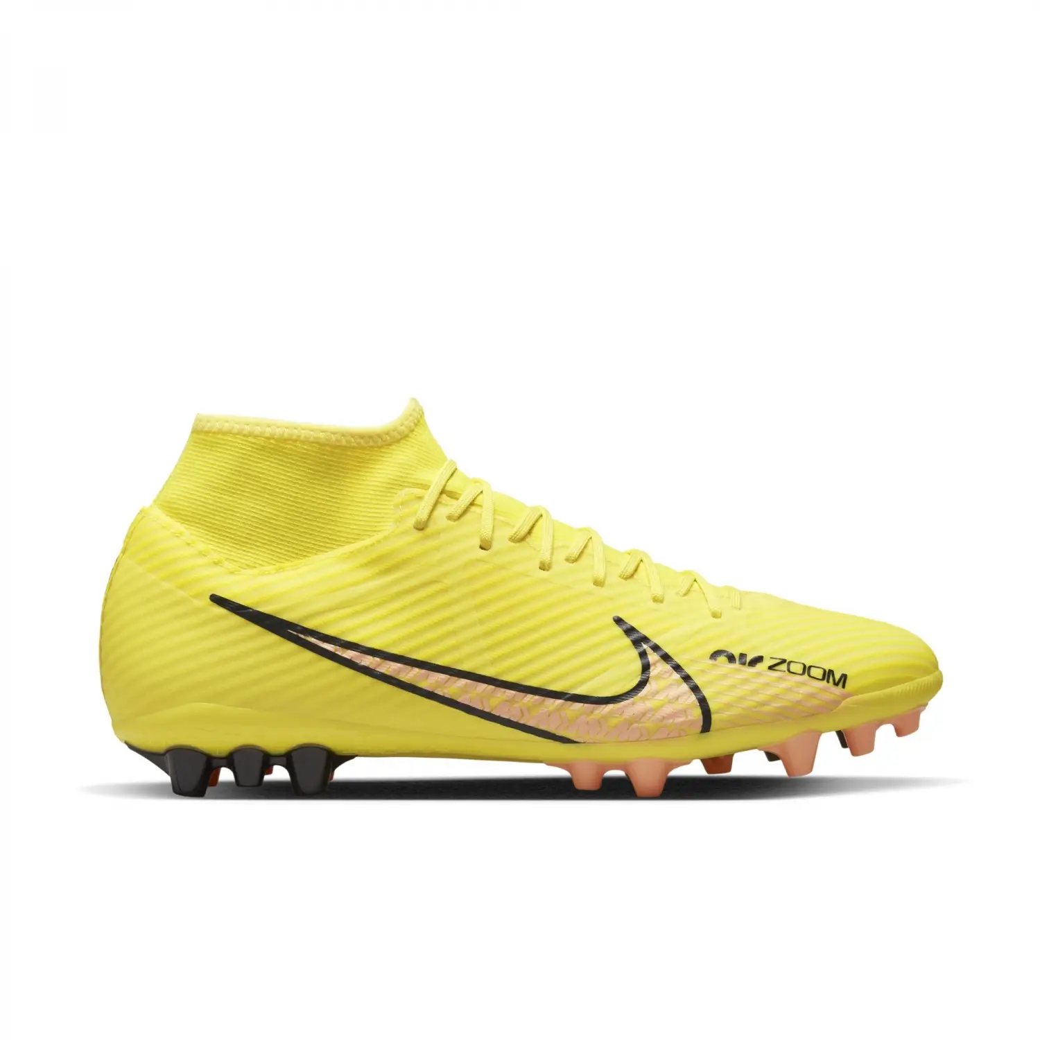 NIKE Zoom Mercurial Superfly 9 Academy AG Sarı Erkek Krampon DJ5622-780