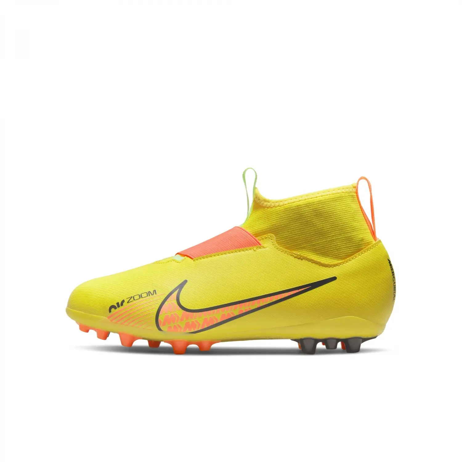 NIKE Zoom Superfly 9 Academy Ag Sarı Çocuk Krampon DJ5613-780