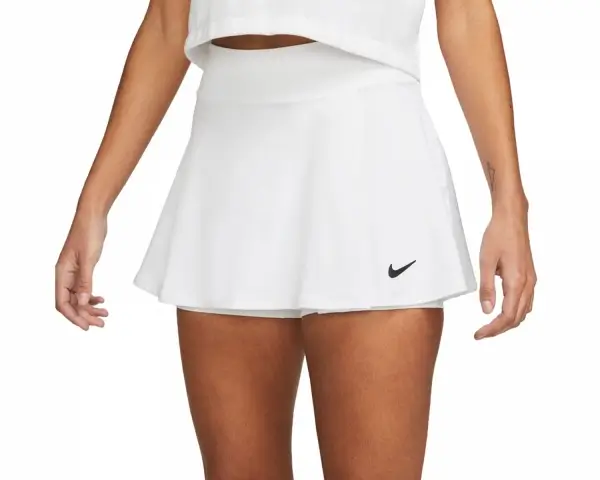 NikeCourt Dri-Fit Victory Beyaz Kadın Tenis Eteği DH9552-100