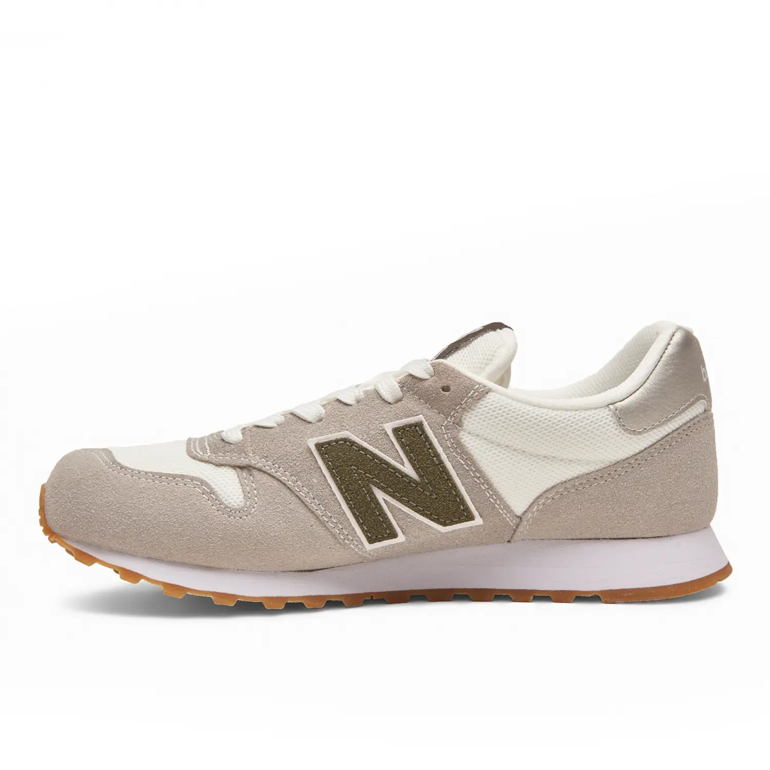 New Balance 500 Bej Kadın Günlük Ayakkabı GW500IKH