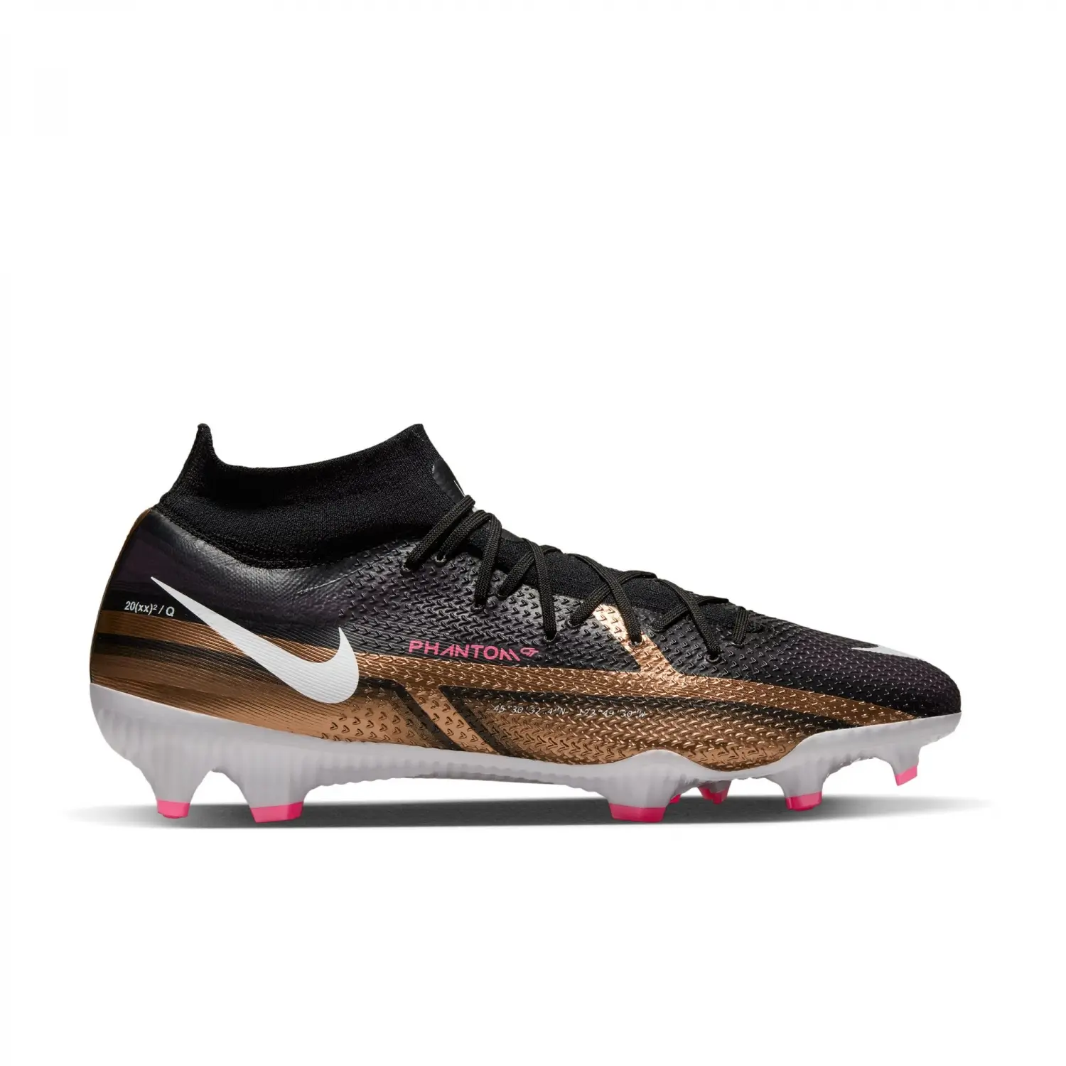 Nike Phantom GT2 Pro Dynamic Fit Fg Erkek Siyah Krampon DR5958-810