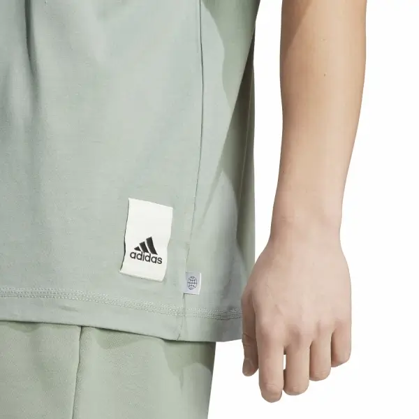 adidas Lounge Yeşil Erkek Tişört IC4105