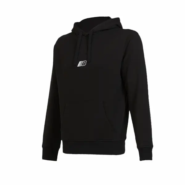 New Balance Lifestyle Siyah Erkek Kapüşonlu Sweatshirt MNH1342-BK