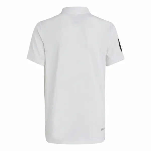 adidas Club Tennis 3-Stripes Beyaz Çocuk Polo Tişört HR4220