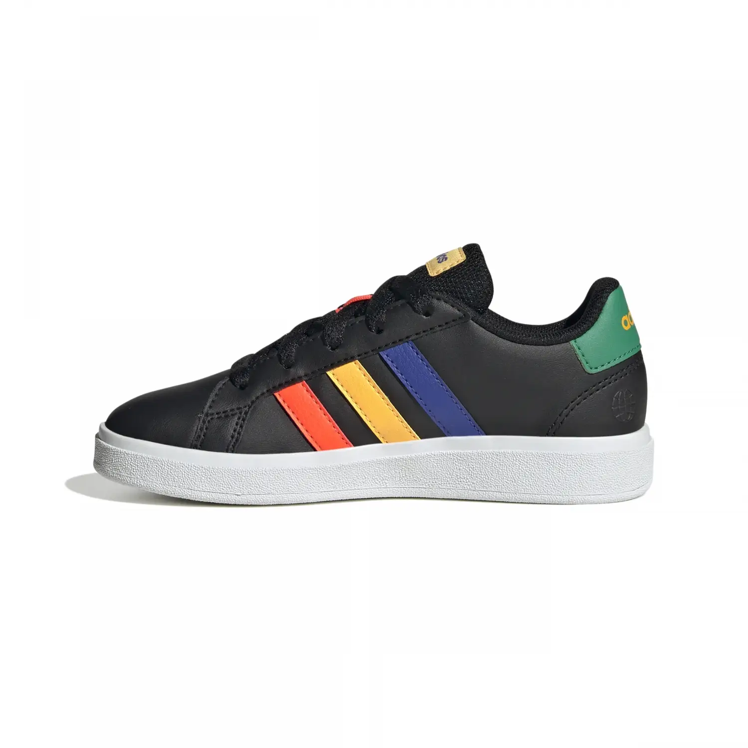 adidas Grand Court Tennis Lace-Up Siyah Çocuk Günlük Ayakkabı HP8909