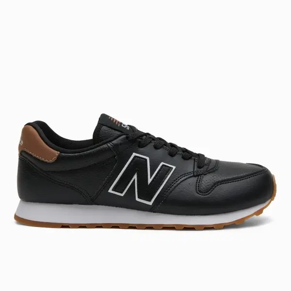 New balance 500 black leather online