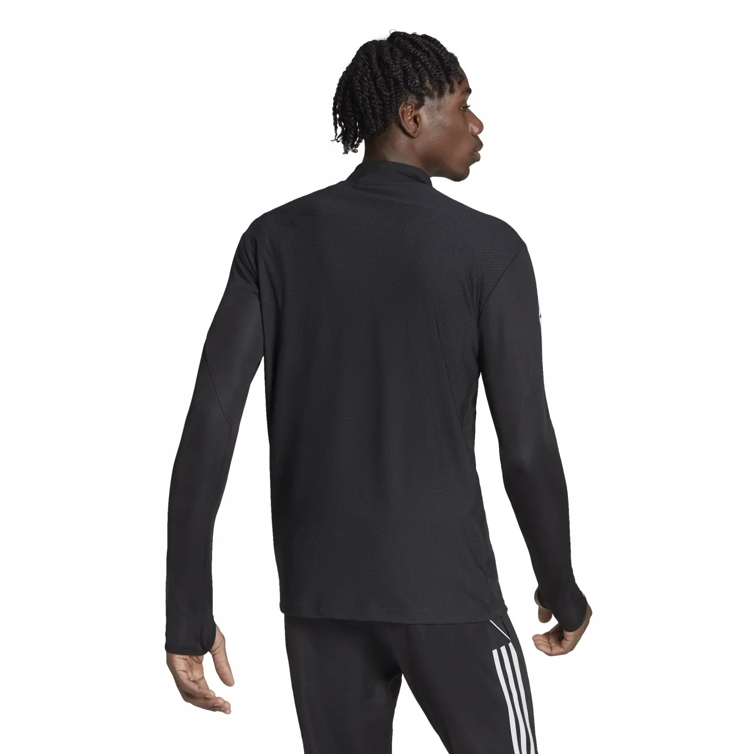 adidas Tiro 23 League Training Siyah Erkek Fermuarlı Sweatshirt HS0326