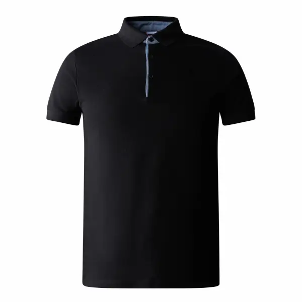 The North Face Premium Piquet Siyah Erkek Polo Tişört NF00CEV4JK31