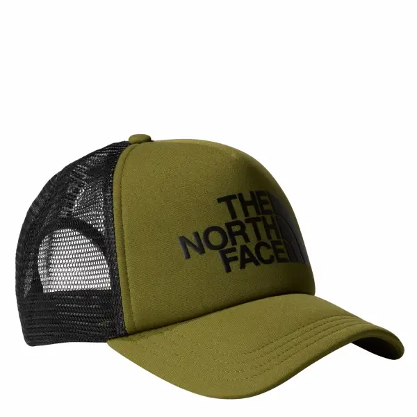 The North Face Logo Trucker Yeşil Unisex Şapka NF0A3FM3RMO1