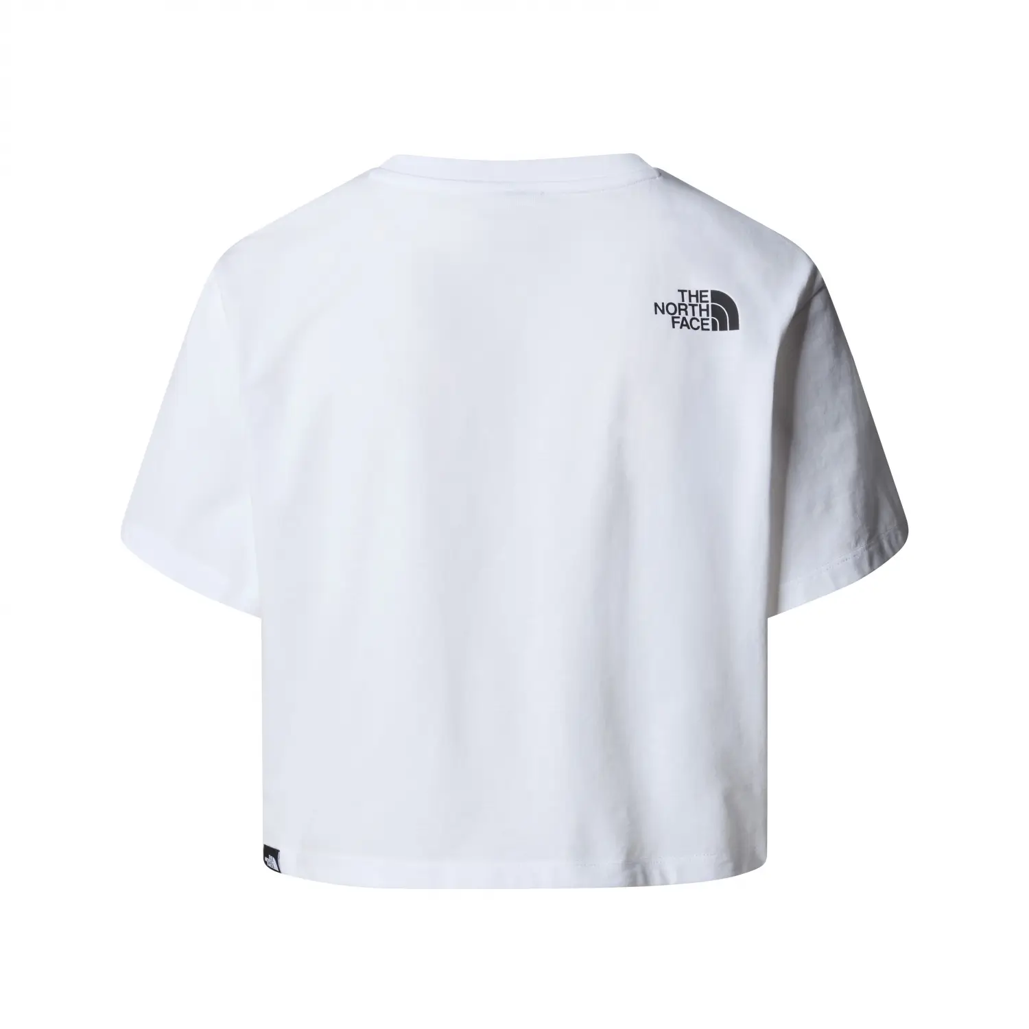 The North Face Simple Dome Cropped Beyaz Kadın Tişört NF0A87U4FN41