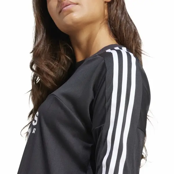 Tiro 3-Stripes Crop Siyah   IS4575