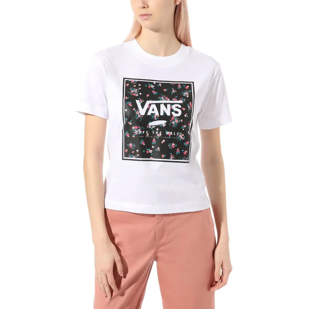 Vans Beyaz Kadın Tişört  -VN0A4SDPWHT1