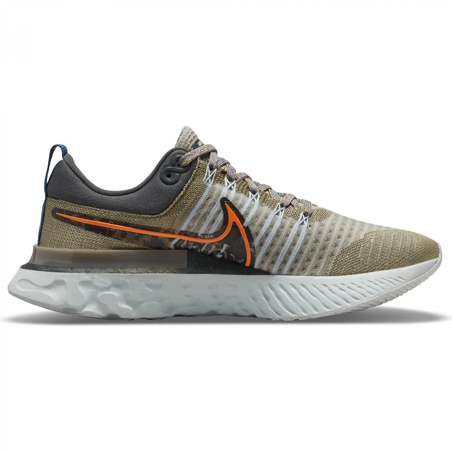 Nike React Infinity Run Flyknit 2 Bej Erkek Koşu Ayakkabısı  -DC4577-001