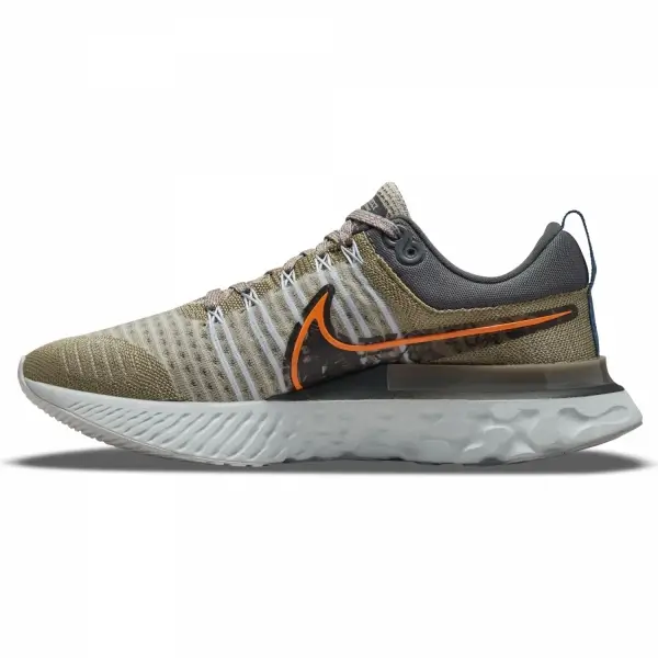 Nike React Infinity Run Flyknit 2 Bej Erkek Koşu Ayakkabısı  -DC4577-001