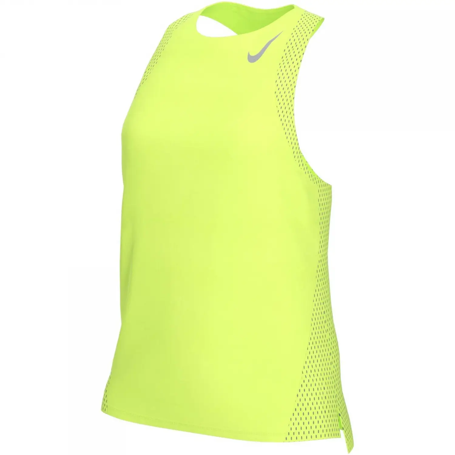 Nike Dri-Fit Race Singlet Sarı Kadın Atlet  -DD5940-702