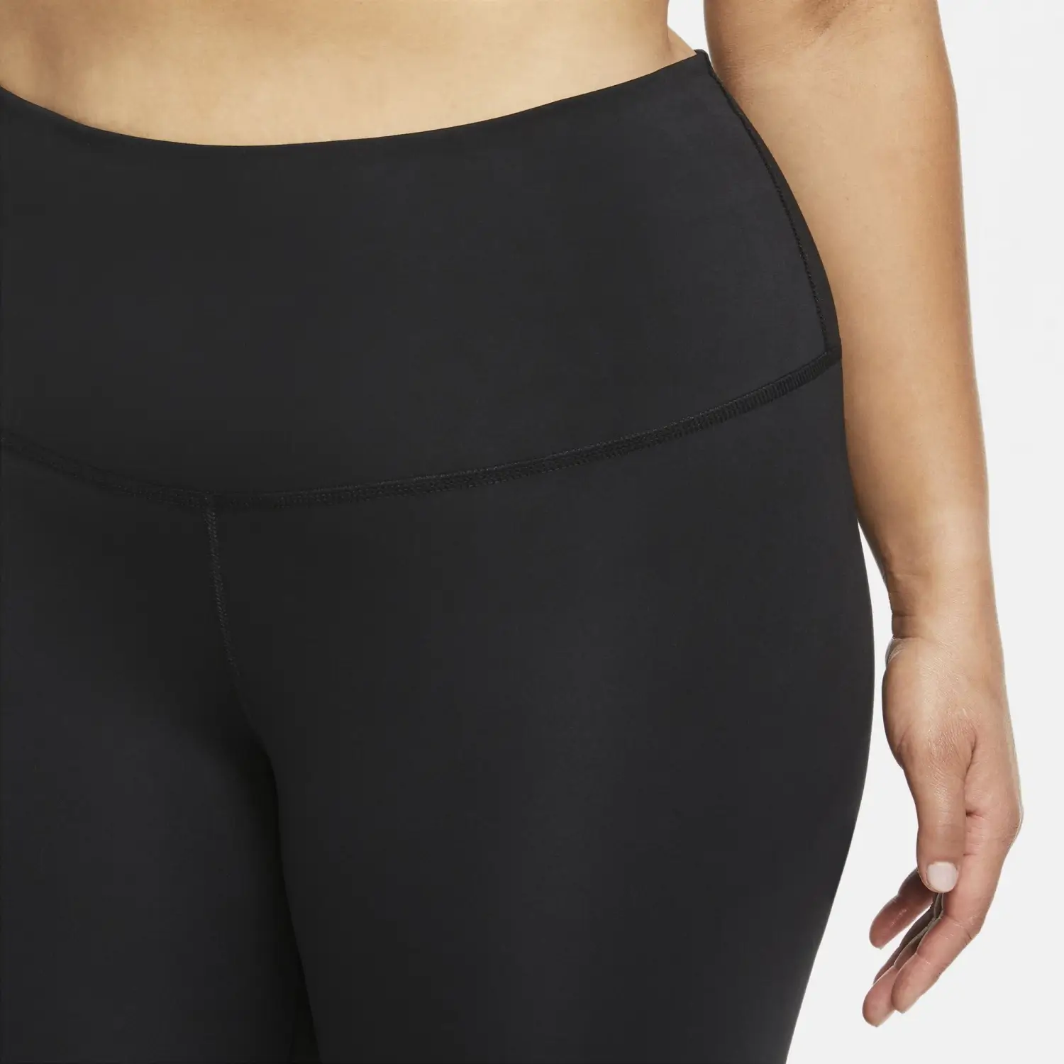 Nike Yoga High-Waisted 7/8 Leggings Siyah Kadın Tayt -CU5293-010