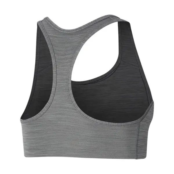 Nike Swoosh Medium-Support 1-Piece Pad Gri Kadın Bra -BV3636-084