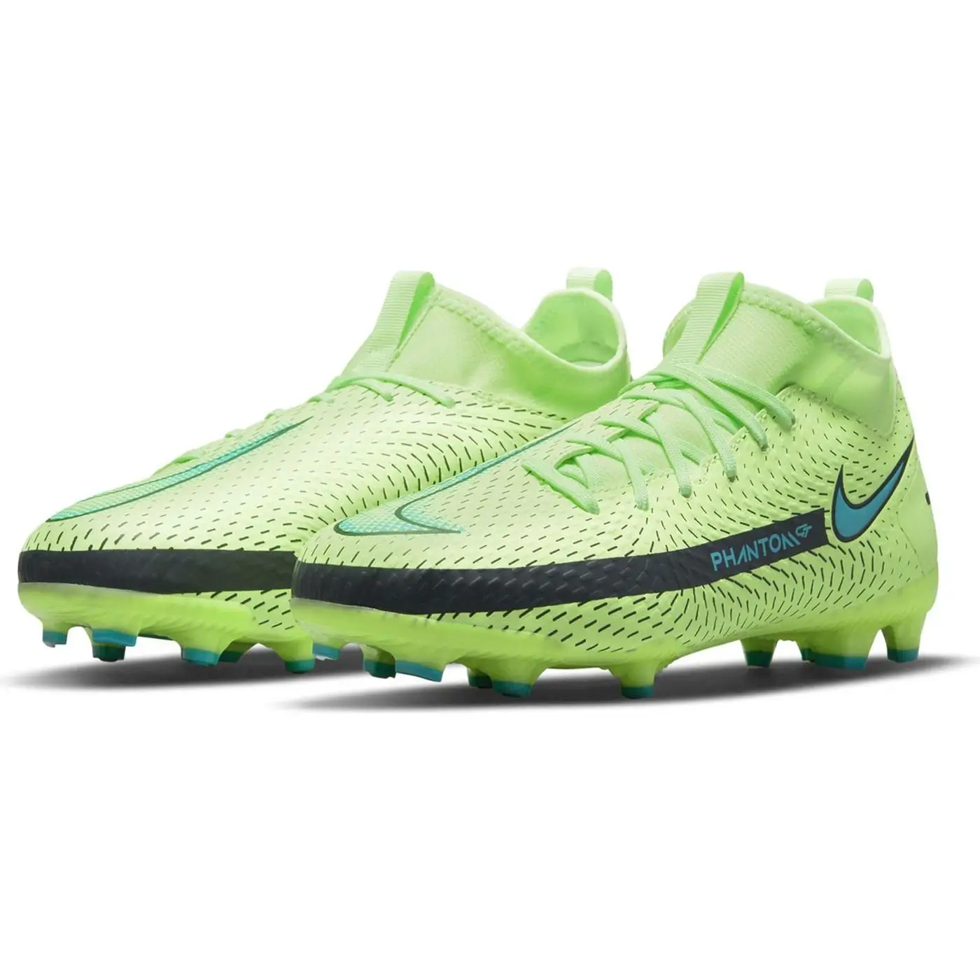 Nike Jr Phantom Gt Academy Dynamic FIT FG/MG Çocuk Yeşil Futbol Krampon CW6694-303