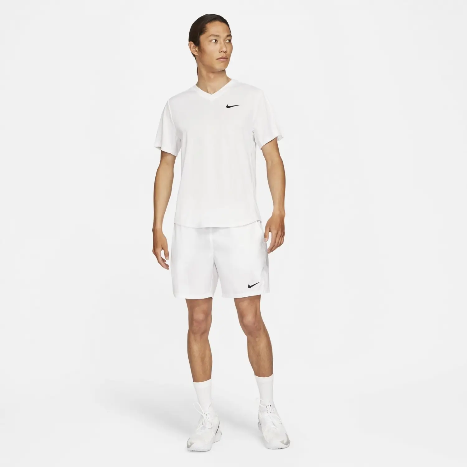 Nike Court Dri-Fit Victory Beyaz Erkek Tişört  CV2982-100