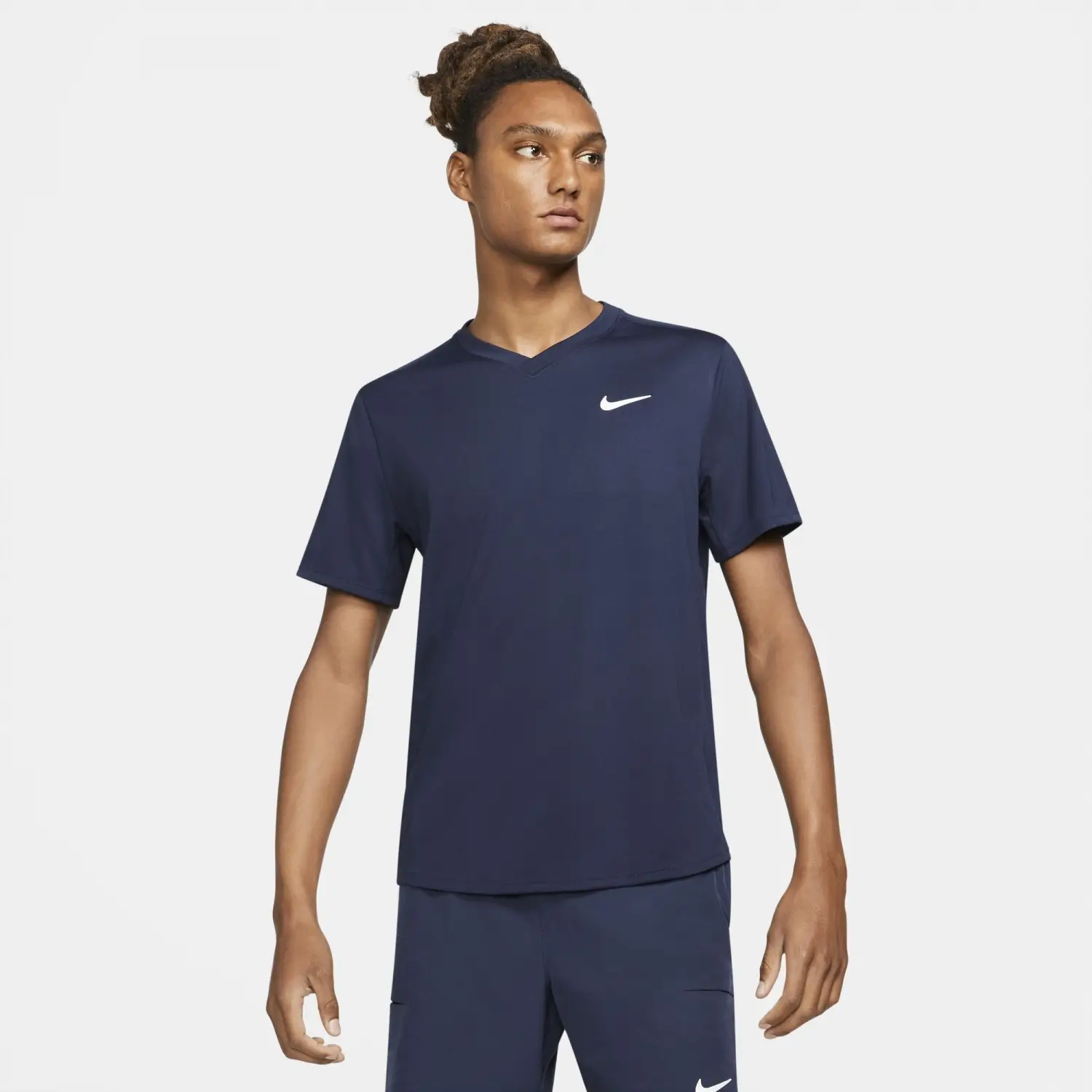 Nike Court Dri-Fit Victory Lacivert Erkek Tişört CV2982-451