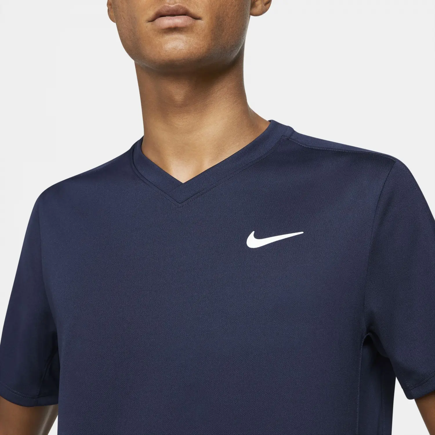 Nike Court Dri-Fit Victory Lacivert Erkek Tişört CV2982-451