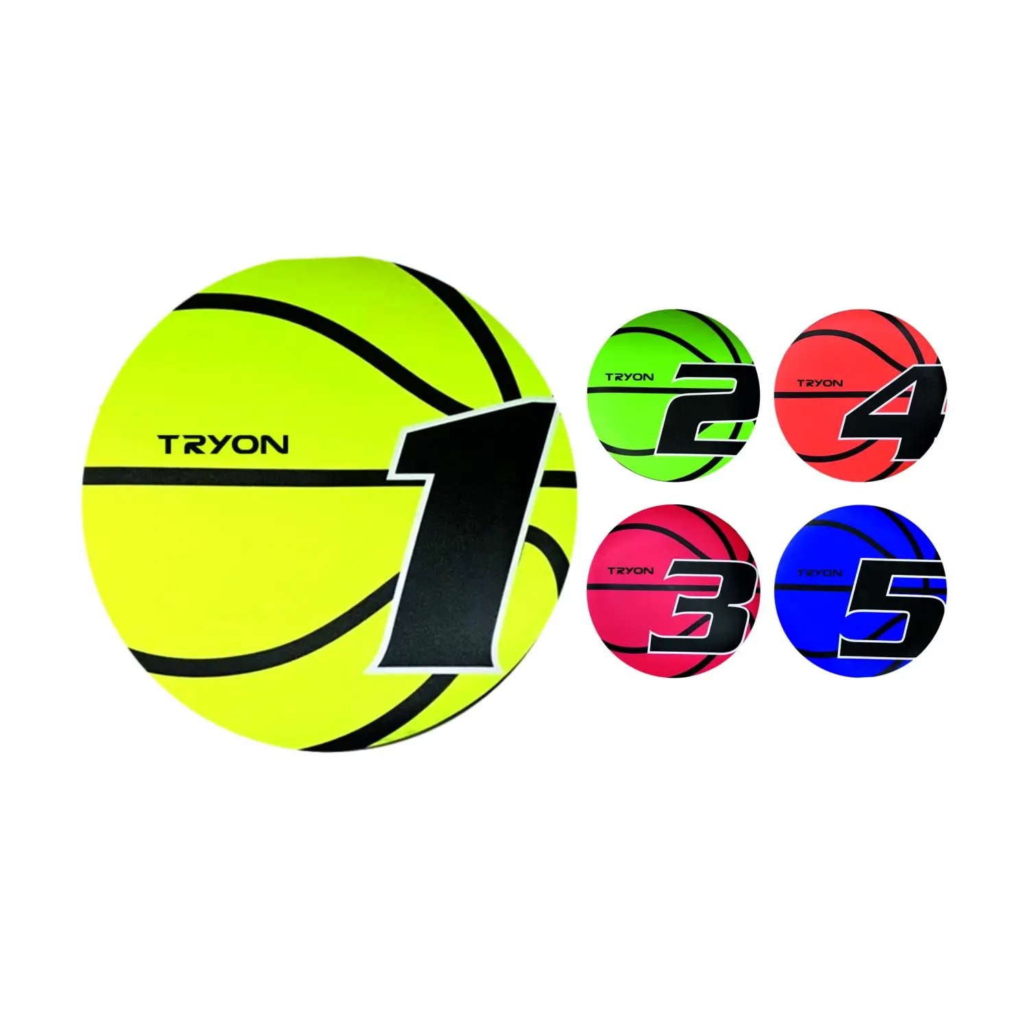 TRYON Basketbol Antrenman Çanağı (5Li)