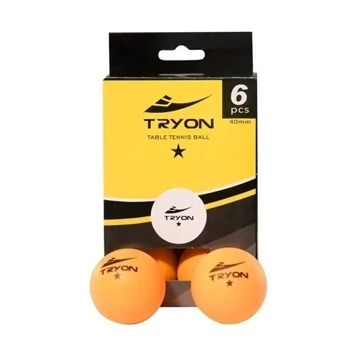 TRYON Masa Tenisi Topu 6 Lı  - MTT-121-122T