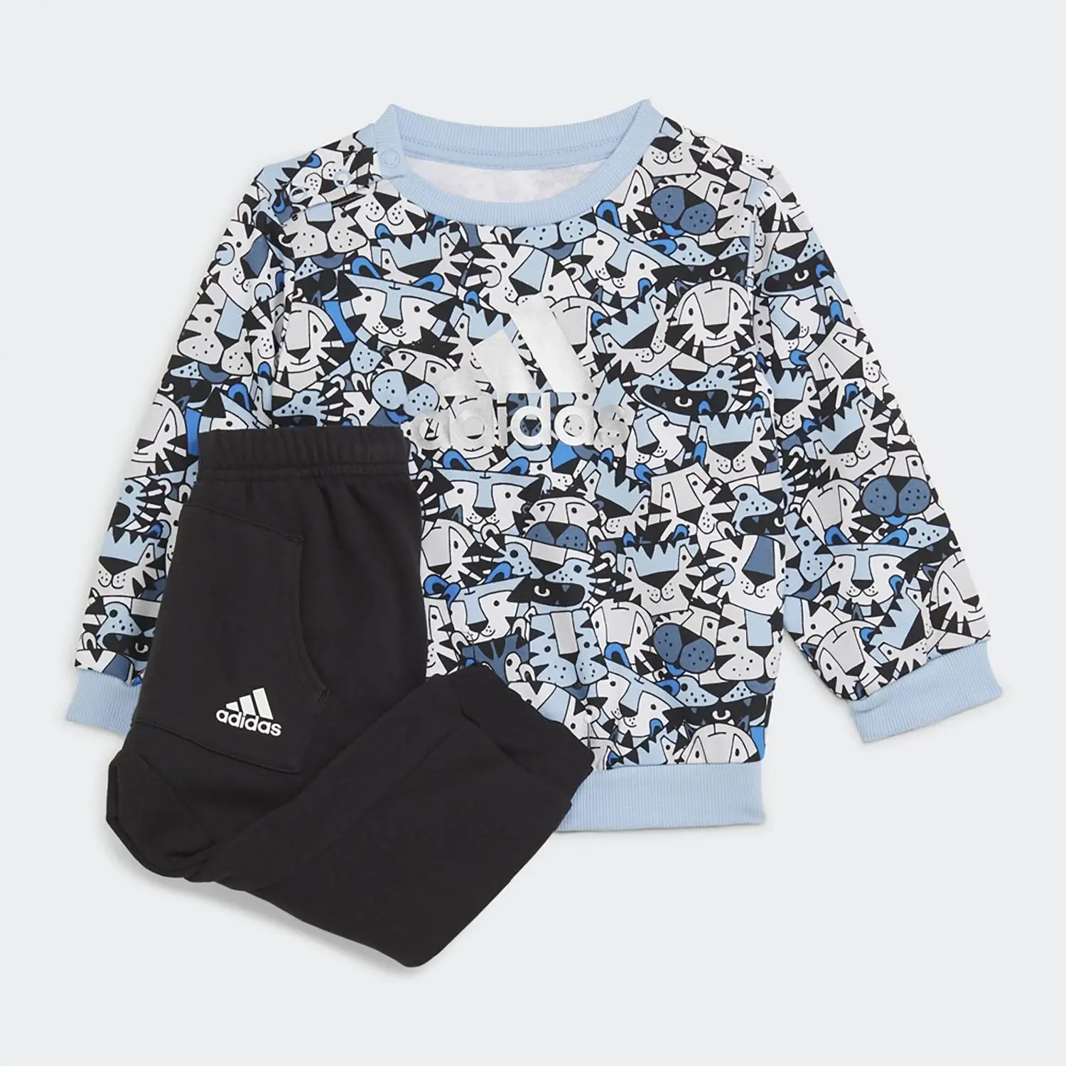 adidas I Aop Jog Ft Çok Renkli Bebek Eşofman Takımı  -H65806