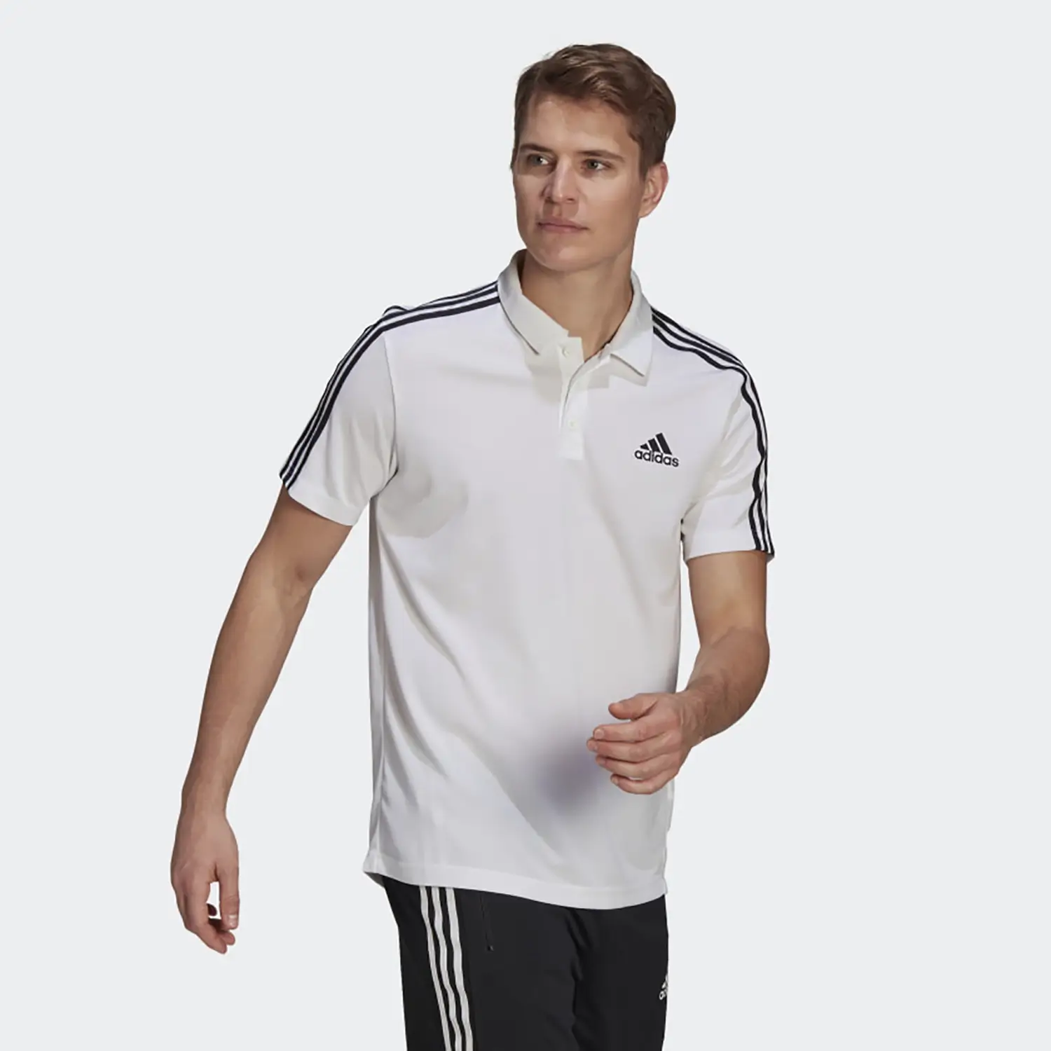 adidas 3S Ps Beyaz Erkek Polo Tişört  -GM2138