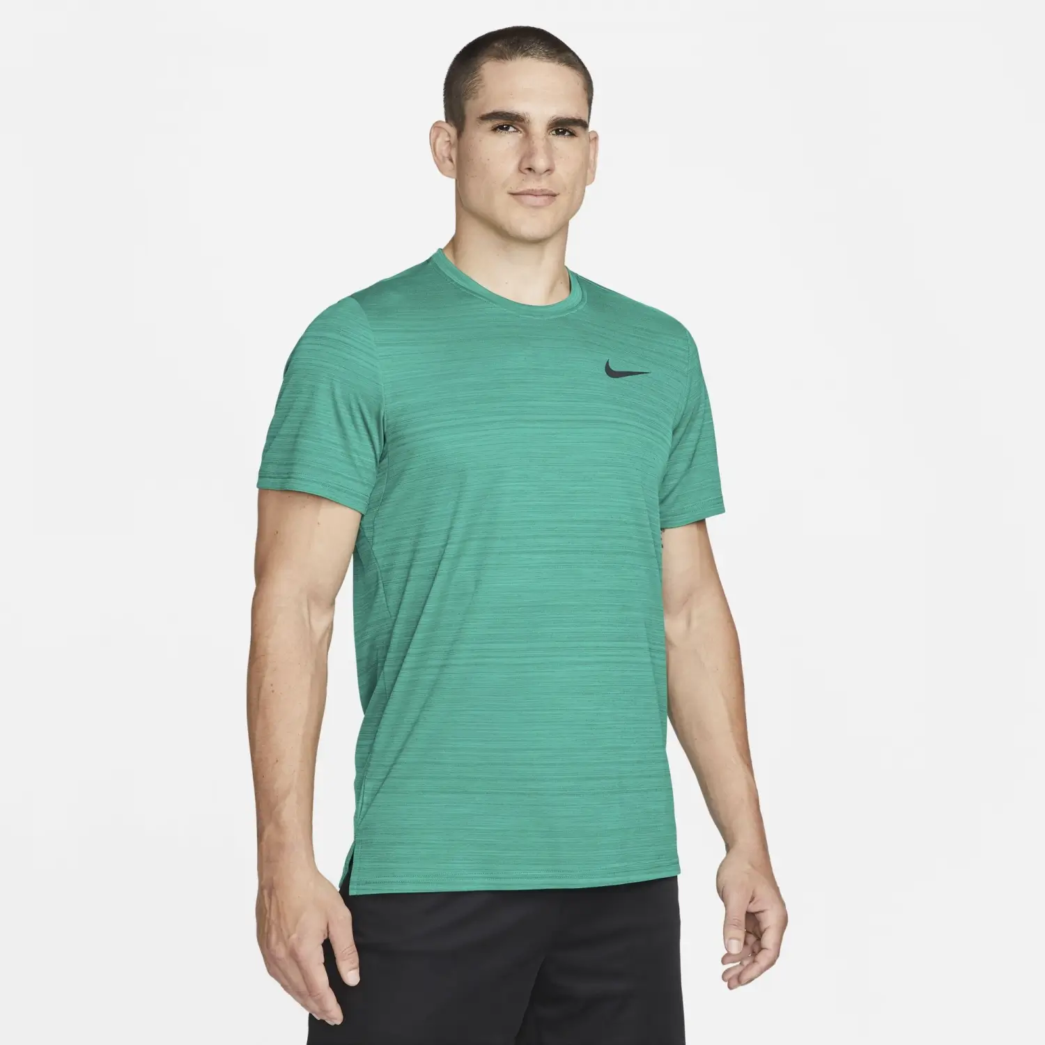 Nike Dri-FIT Superset Açık Petrol Yeşili Erkek Tişört  -CZ1219-365