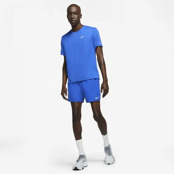 Nike Dri-FIT Miler Running Mavi Erkek Tişört  -CU5992-480