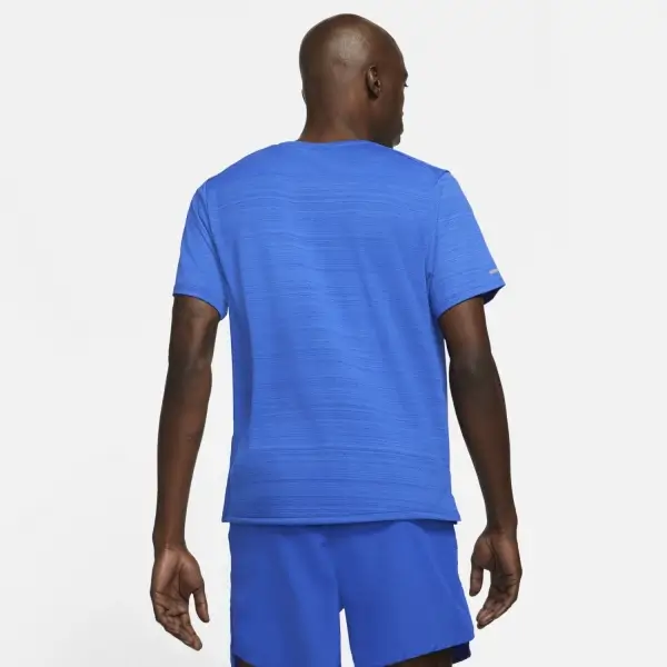 Nike Dri-FIT Miler Running Mavi Erkek Tişört  -CU5992-480